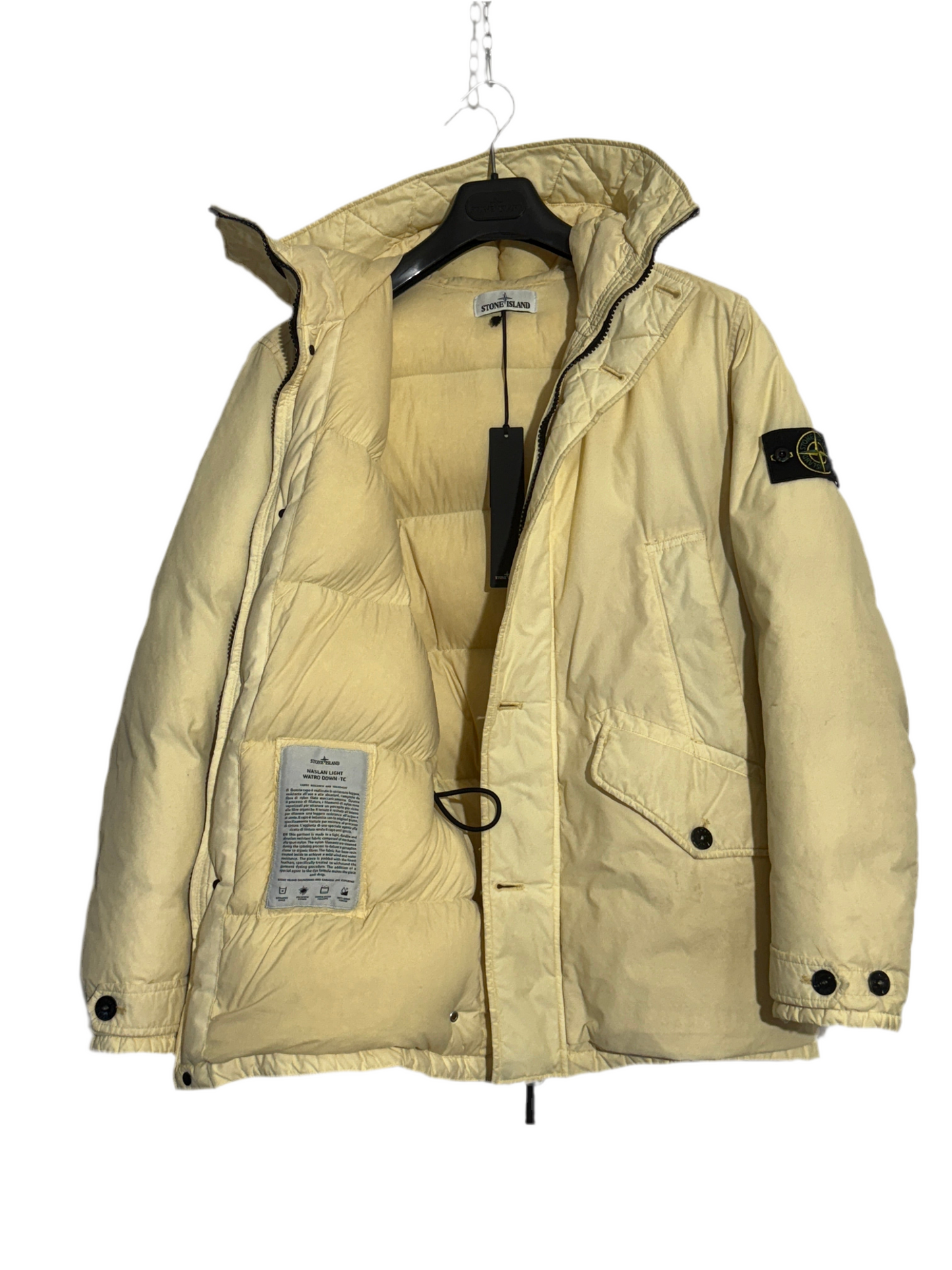 Giacca Naslan Light Watro Down-TC Stone Island (nuova con cartellino) - Taglia M