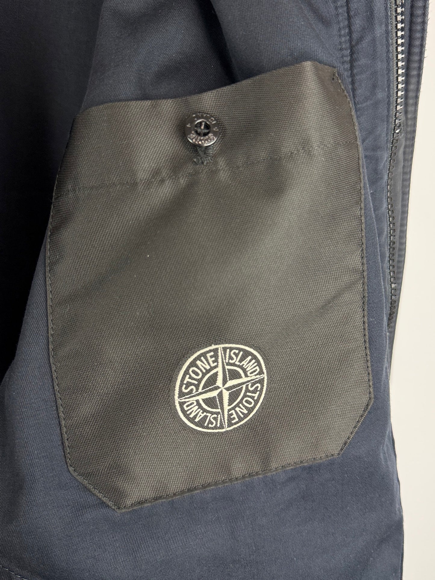 Giacca Montgomery Panno Speciale Mussola Gommata Stone Island - Taglia 3XL