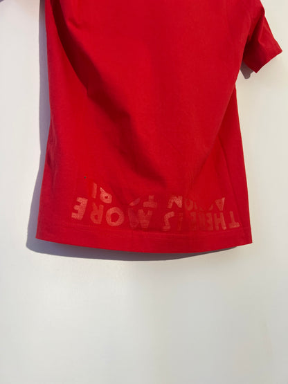 T-shirt rossa Maison Martin Margiela (nuova con cartellino) - Taglia S