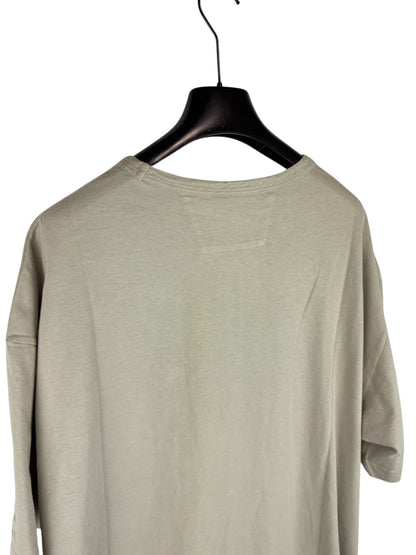 T-shirt grigia con taschino sul petto C.P. Company (nuova con cartellino) - Taglia XXL