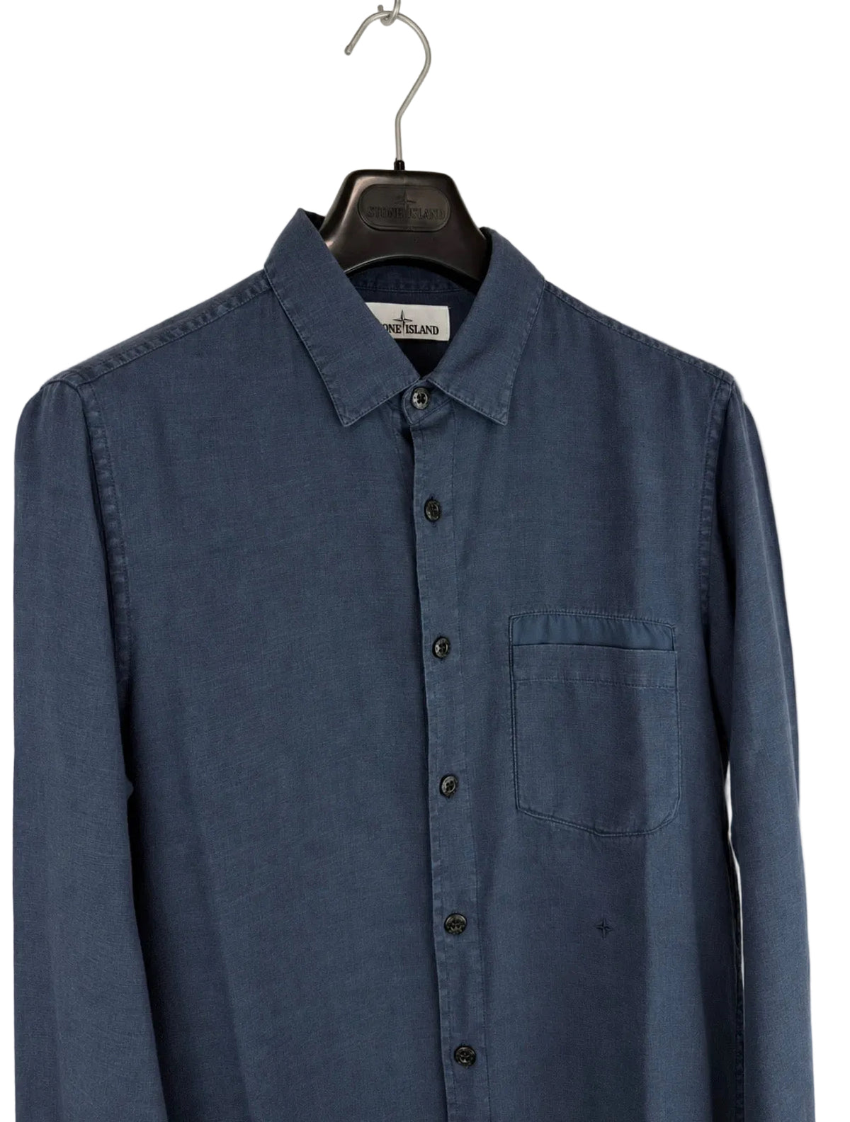 Camicia blu navy Stellina Stone Island - Taglia M