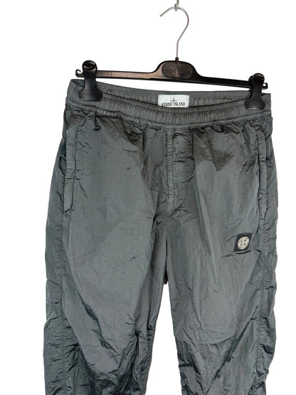 Pantaloni argentati in Nylon Metal Stone Island - Taglia S