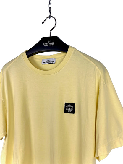 T-shirt gialla Stone Island - Taglia XXL