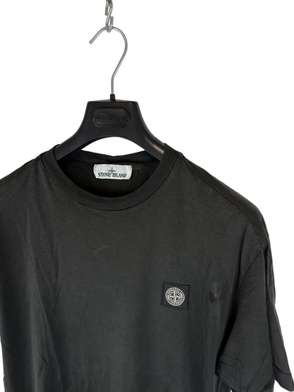 T-shirt nera Stone Island - Taglia L