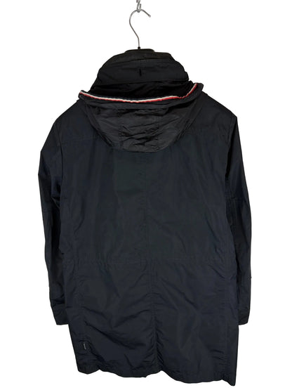Giacca Ribermont blu navy con cappuccio a scomparsa Moncler - Taglia M