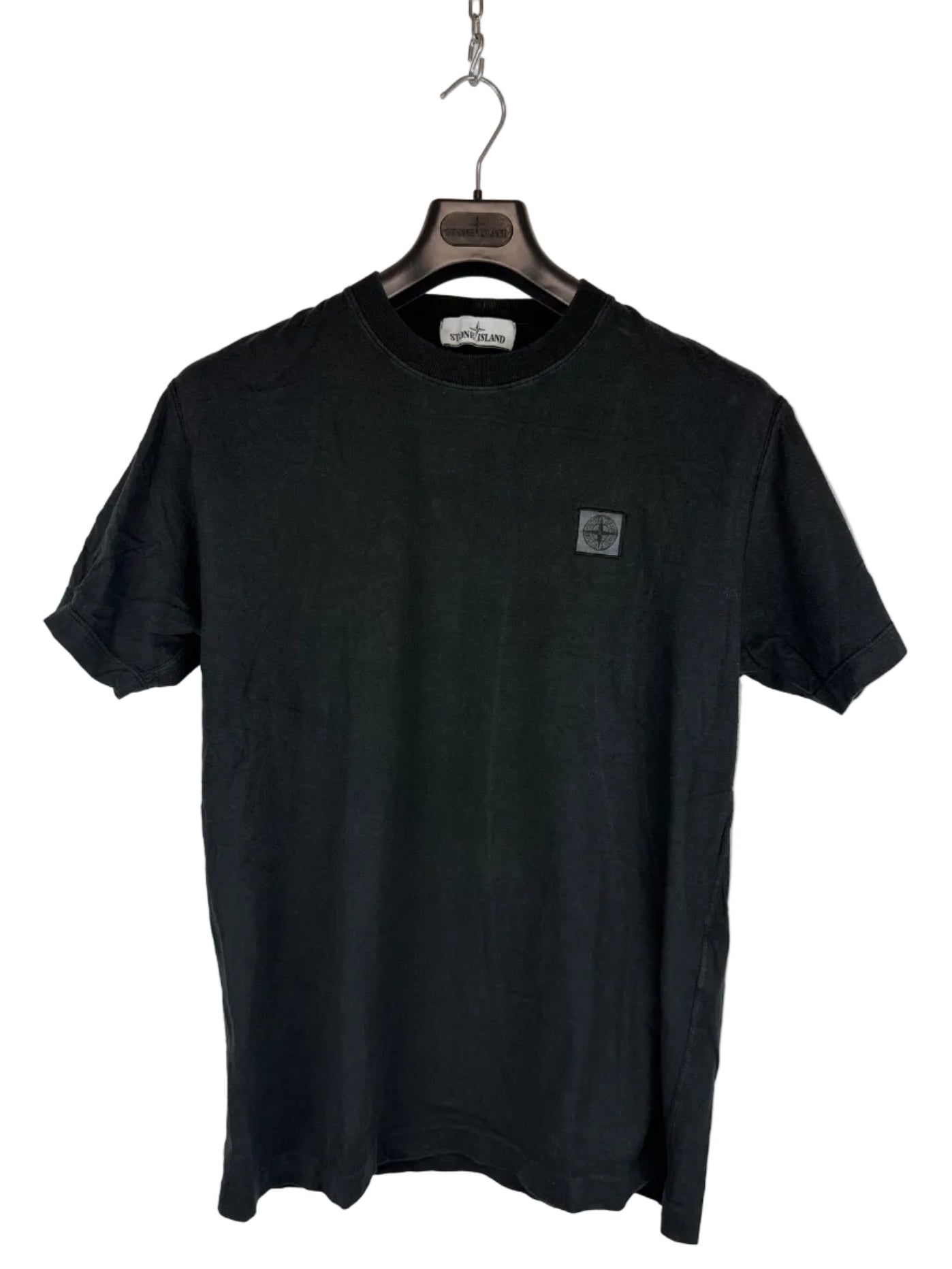 T-shirt nera Stone Island - Taglia L