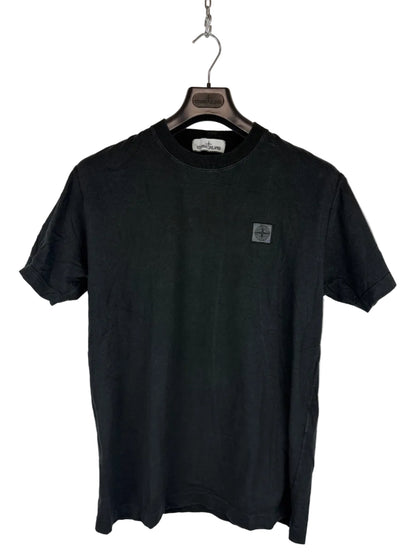 T-shirt nera Stone Island - Taglia L