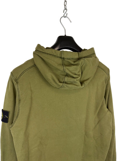 Felpa verde con cappuccio Stone Island (con cartellino) - Taglia M