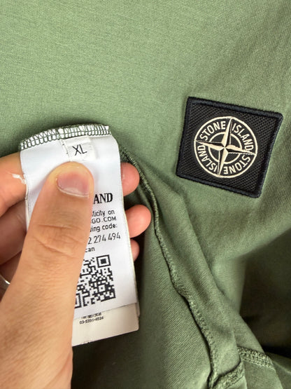 T-shirt verde Stone Island - Taglia XL