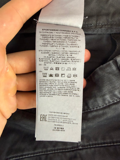 Pantaloni cargo neri Stone Island - Taglia W30