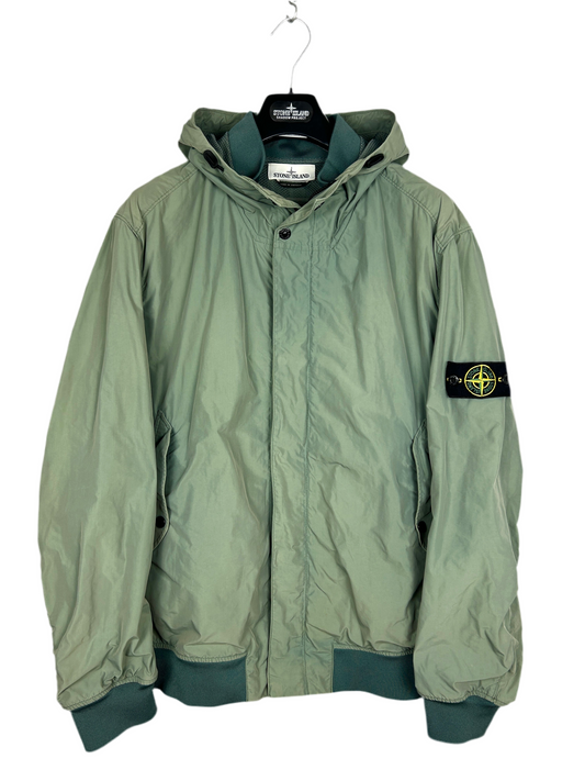 Giacca verde Stone Island "Micro Reps" - Taglia XXXL