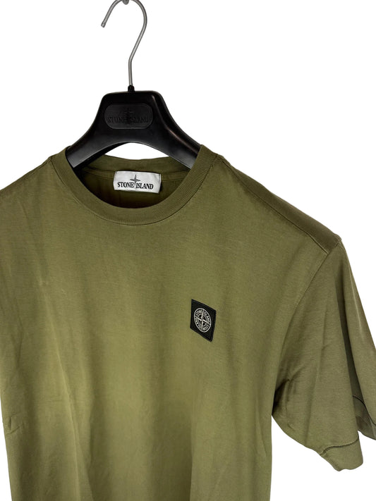 T-shirt verde oliva Stone Island - Taglia S