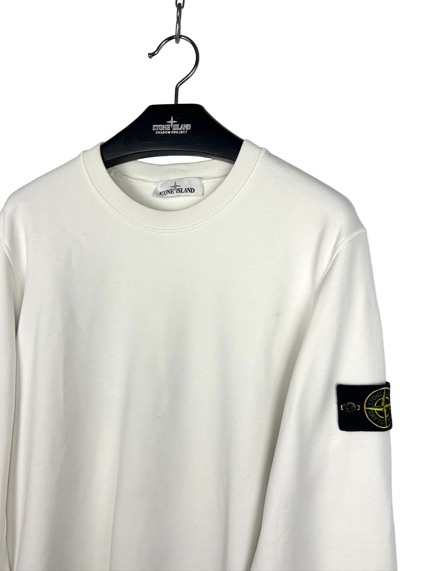 Felpa bianca Stone Island - Taglia L