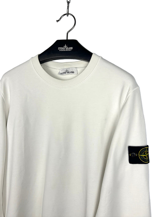 Felpa bianca Stone Island - Taglia L