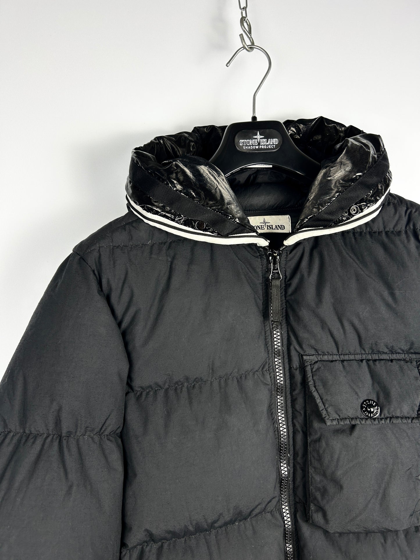 Piumino nero Naslan Light Watro Down-TC - Taglia S