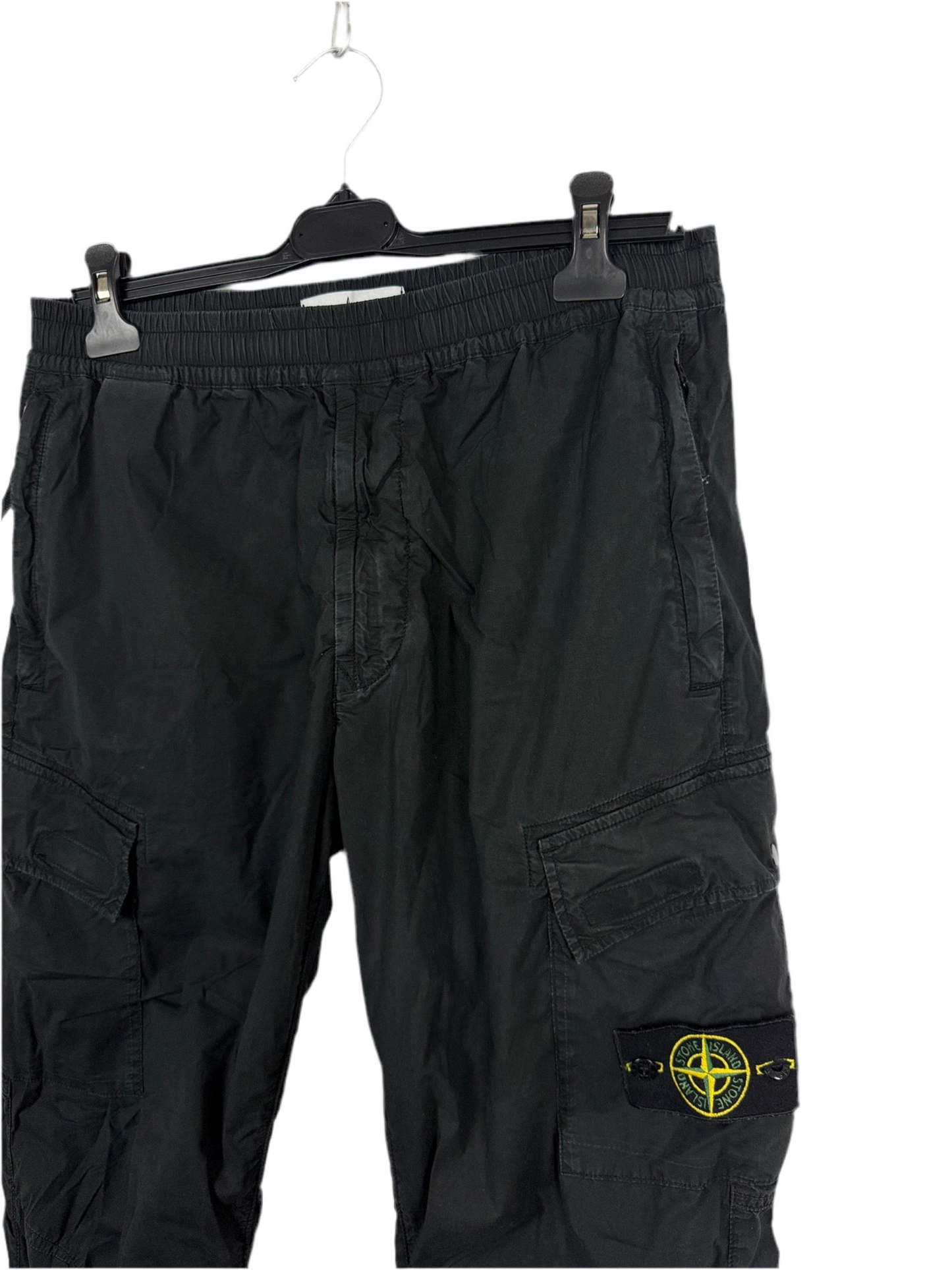 Pantaloni cargo neri Stone Island - Taglia W32