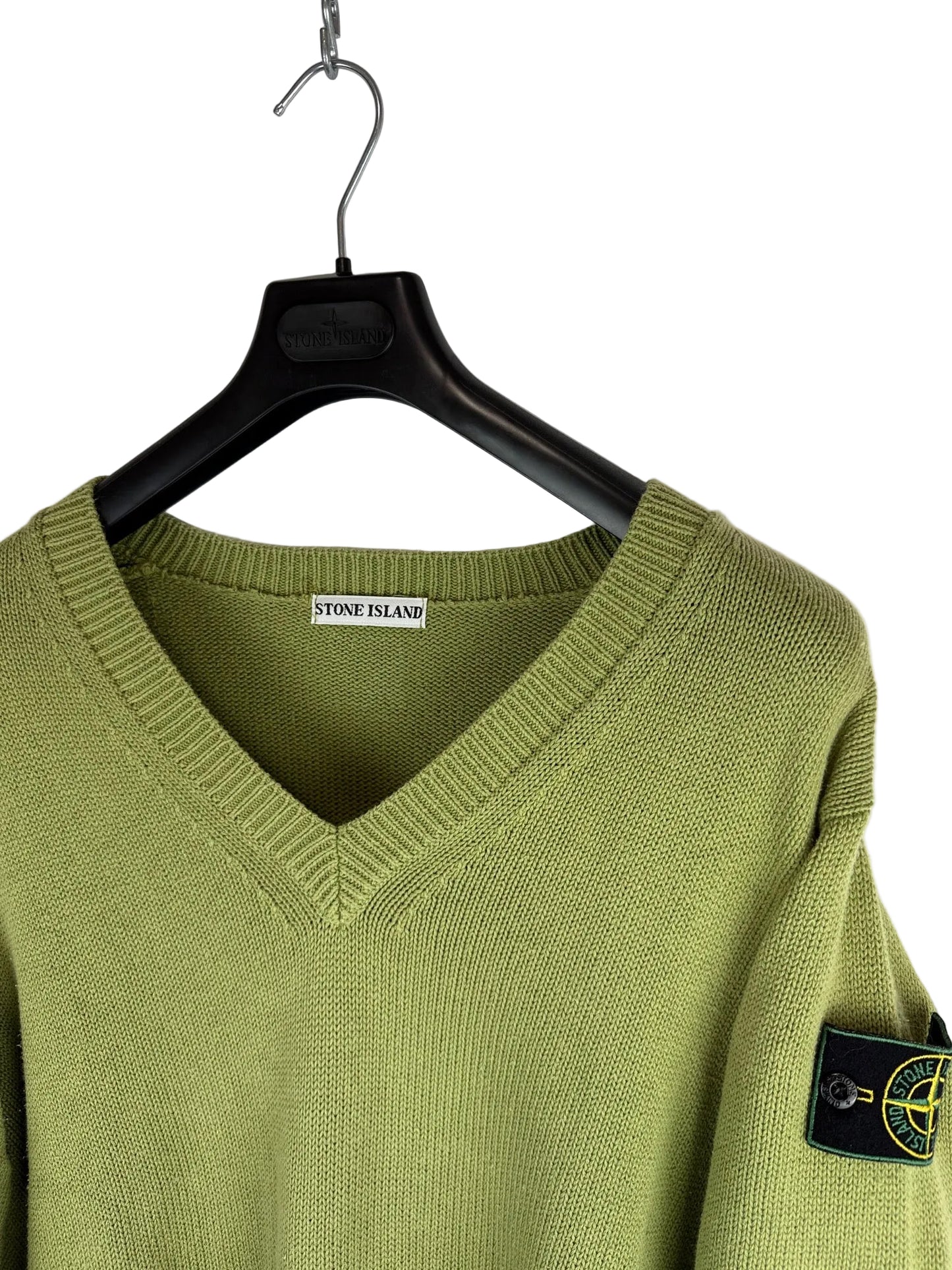 Maglione verde Vintage Stone Island - Taglia L