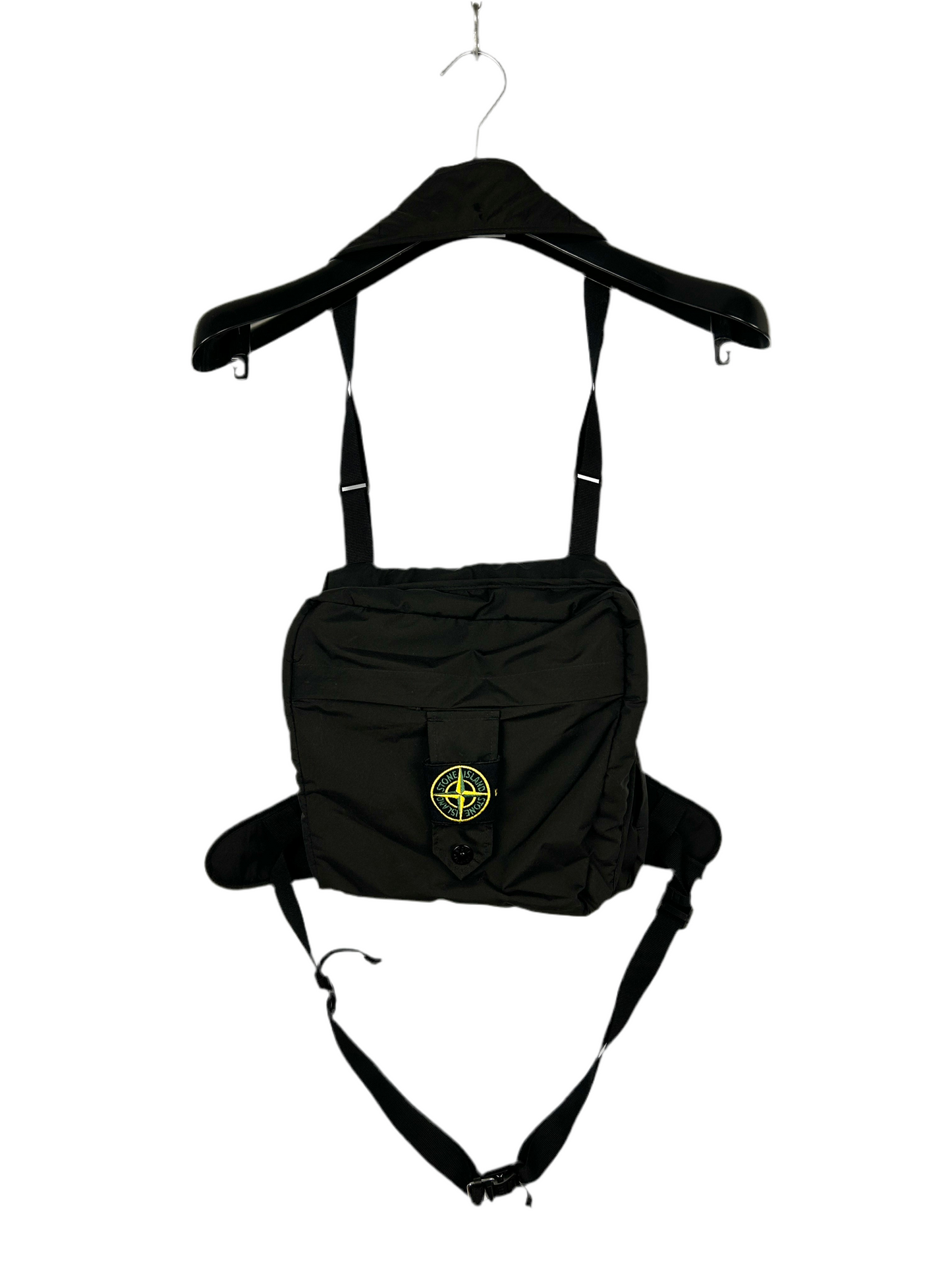 Borsello nero Stone Island