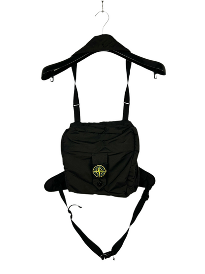Borsello nero Stone Island