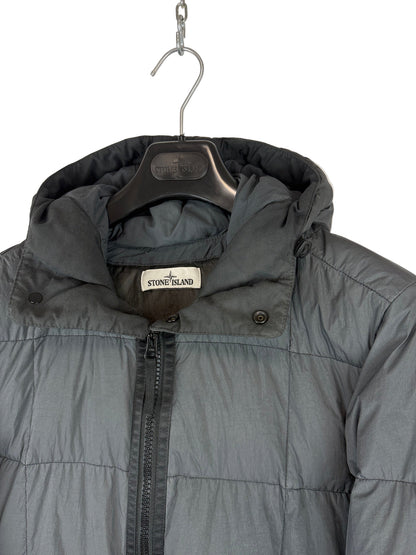 Giacca grigia Garment Dyed Crinkle Reps NY Down Stone Island - Taglia S