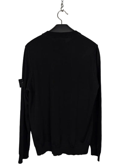 Maglione nero Stone Island Ghost - Taglia L