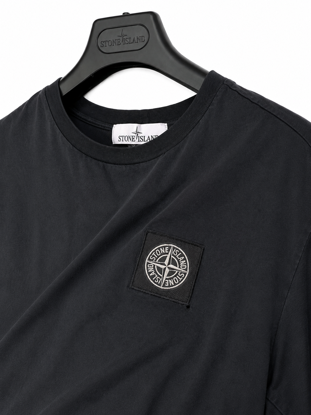 T-shirt nera Stone Island - Taglia M