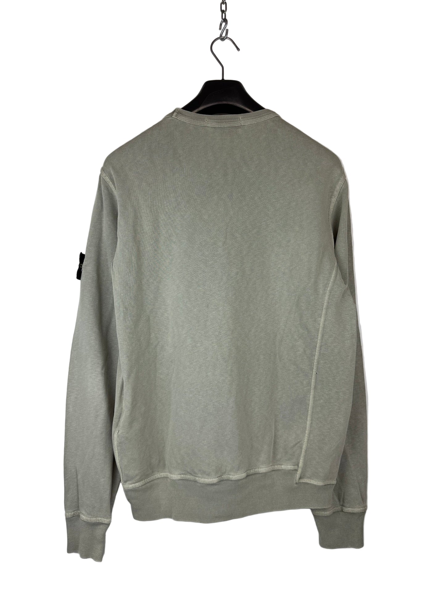Felpa verde salvia Stone Island - Taglia M