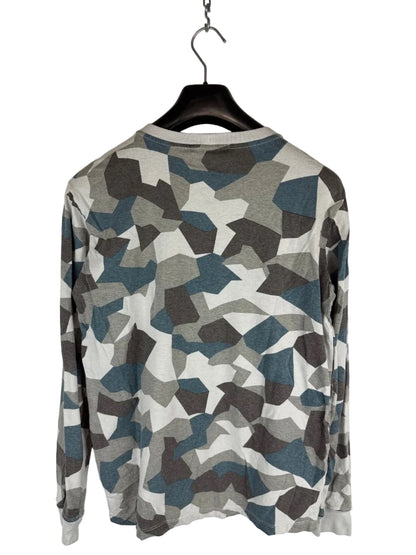 Long-sleeve Stone Island Printed T-shirt - Junior Size (14 years, 170cm)