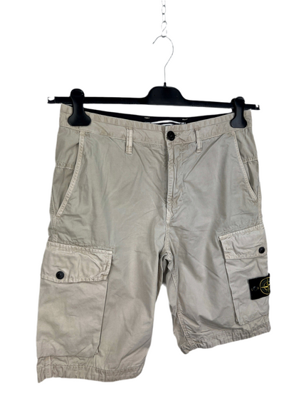 Pantaloncini cargo grigi Stone Island - Taglia W31