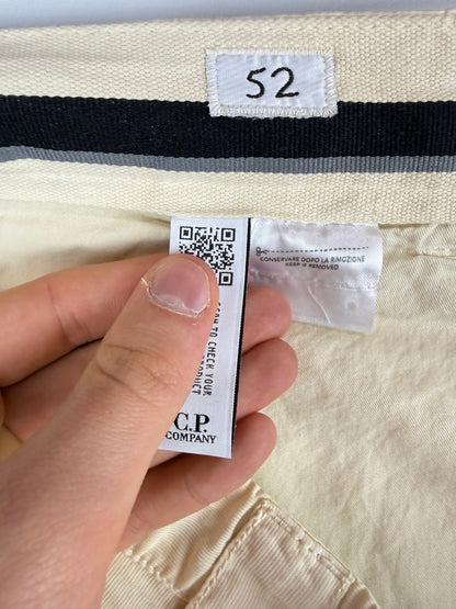 Pantaloncini cargo bianco panna C.P. Company (nuovi con cartellino) - Taglia W36