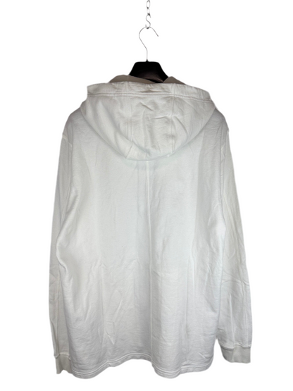 Felpa bianca con bottoni e cappuccio Stone Island Shadow Project - Taglia XL