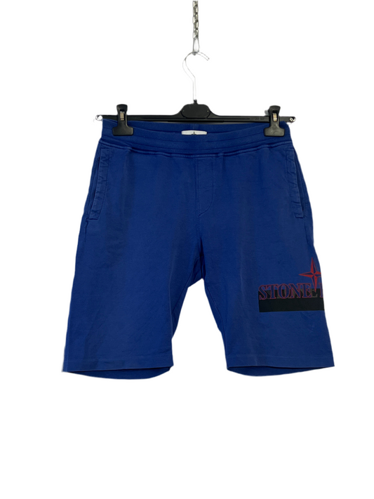 Pantaloncini di tuta blu Stone Island - Taglia Junior 14 anni