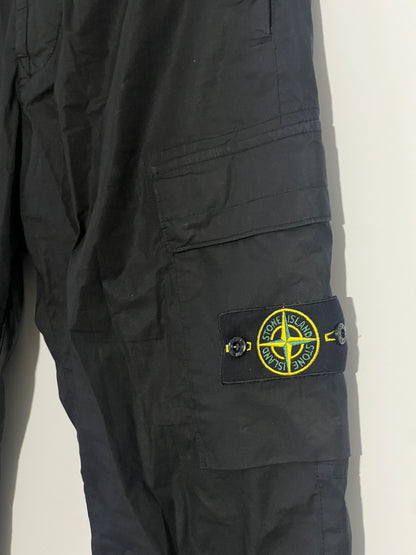 Pantaloni cargo neri Stone Island - Taglia 46