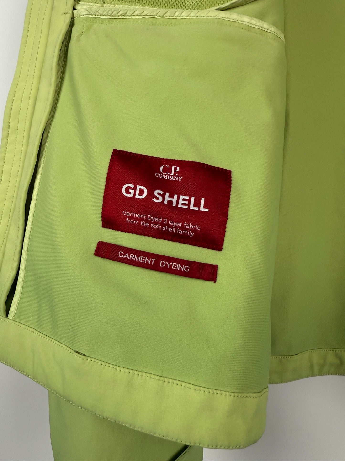 Giacca GD Shell verde lime C.P. Company (nuova con cartellino) - Taglia L