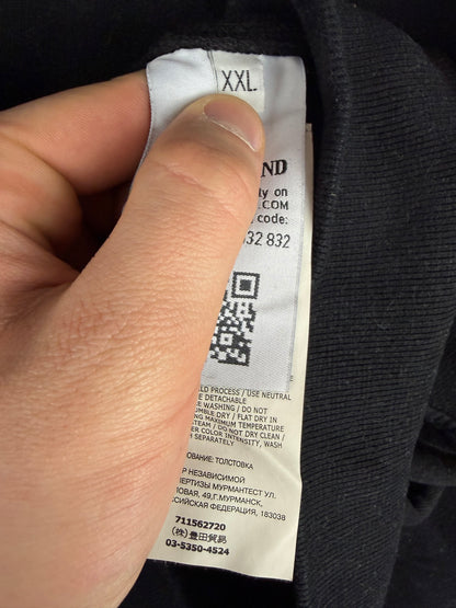 Felpa nera Stone Island - Taglia XXL