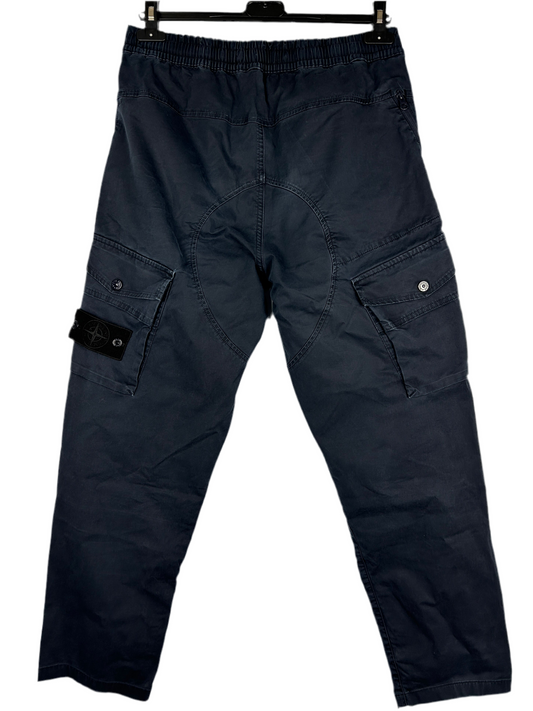 Pantaloni cargo blu navy Ghost Stone Island - Taglia 44