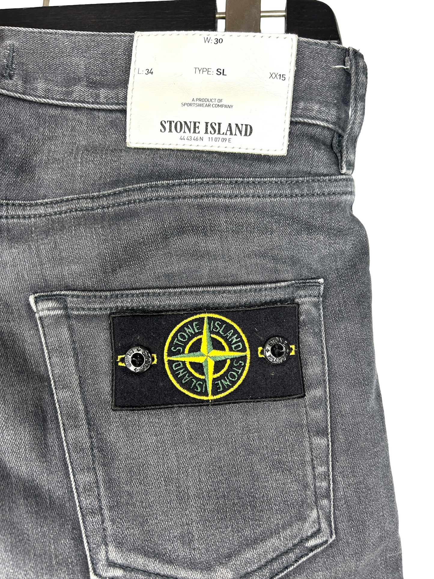 Jeans grigio scuro Stone Island - Taglia W30
