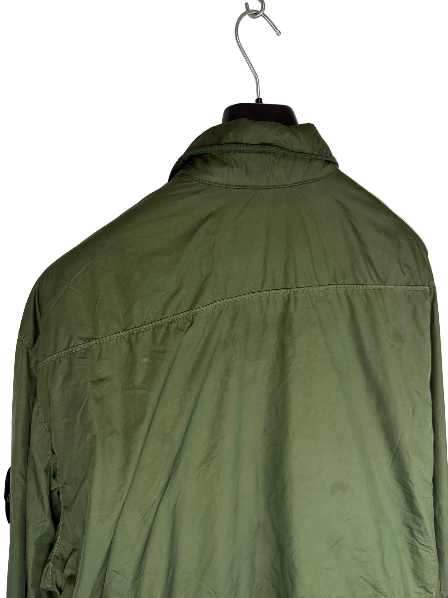 Giacca verde Garment Dyed Crinkle Reps R-NY with Primaloft-TC Stone Island - Taglia XXL