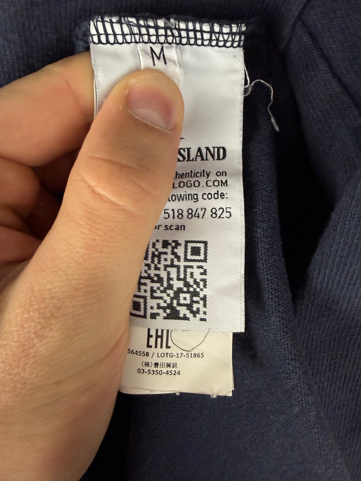 Felpa leggera blu navy Stone Island - Taglia M - foto 7