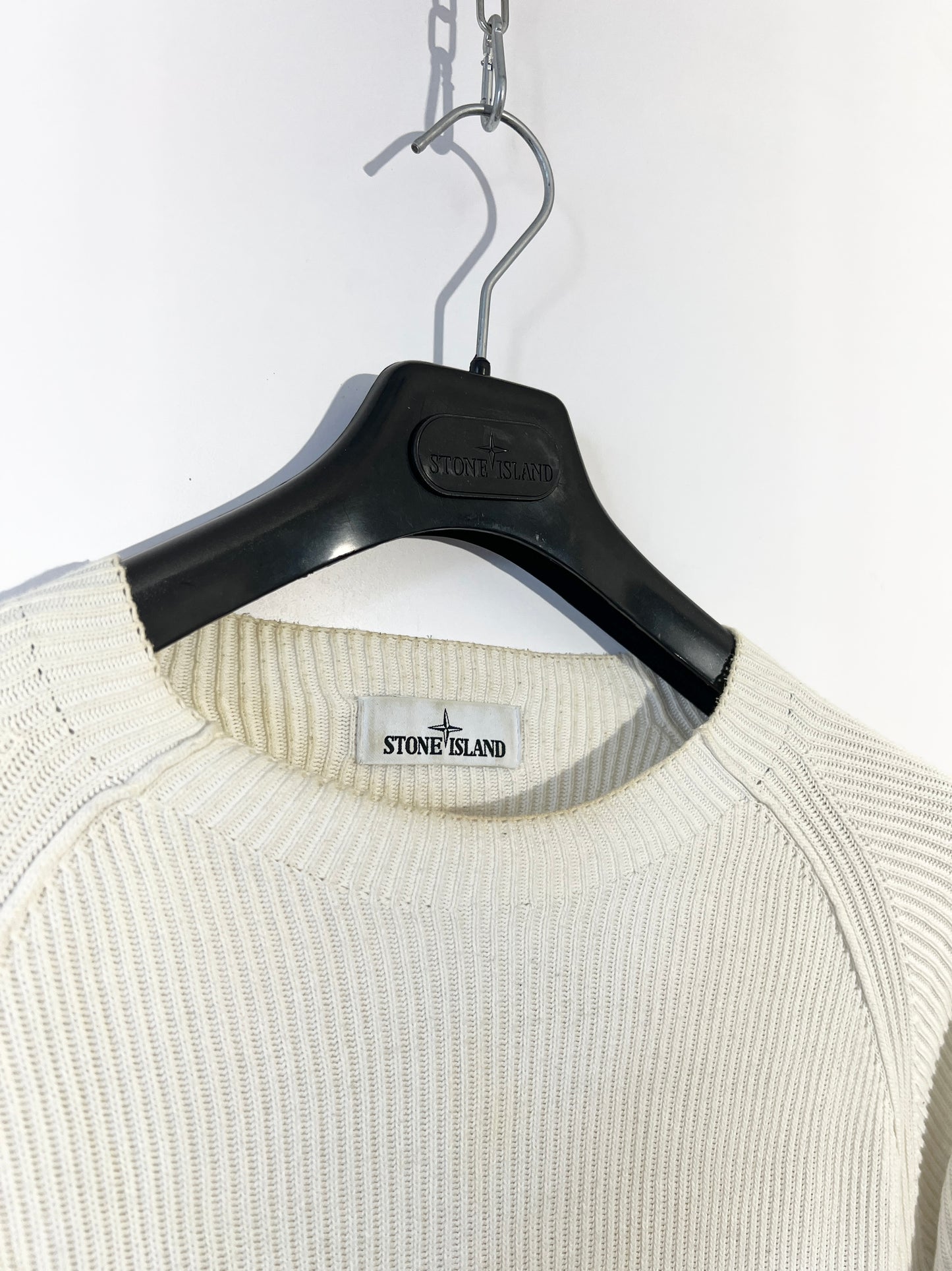 Maglione bianco Stone Island - Taglia M