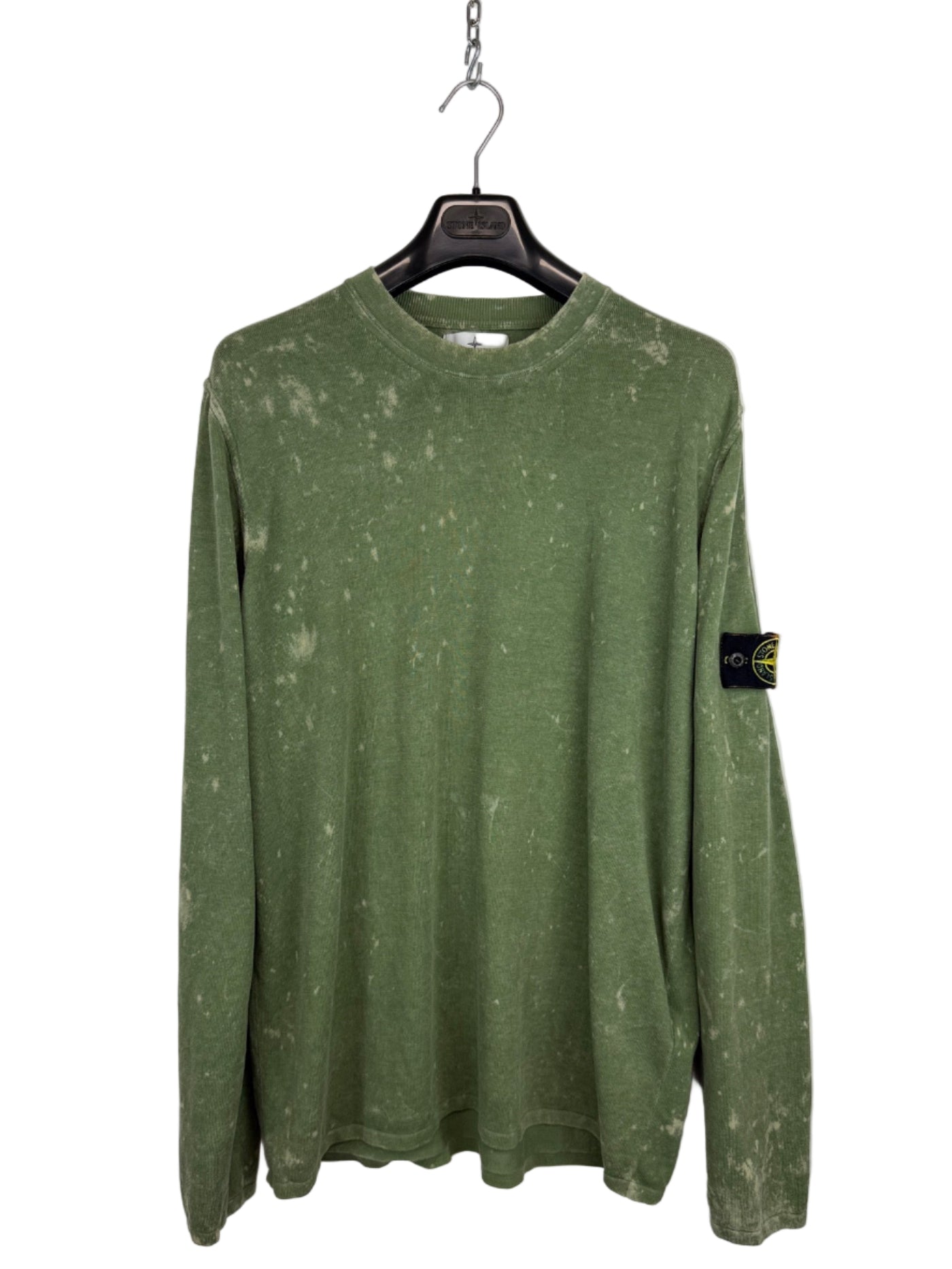 Green tie-dye Stone Island sweater - Size XL