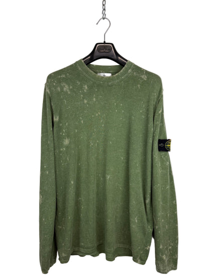 Green tie-dye Stone Island sweater - Size XL