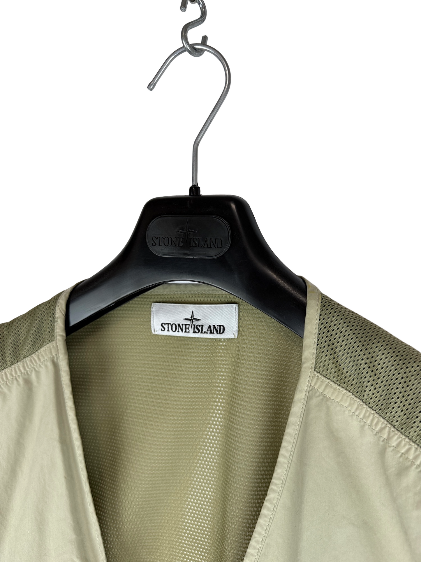 Giacca smanicato David Light-TC Poly Net Stone Island - Taglia M