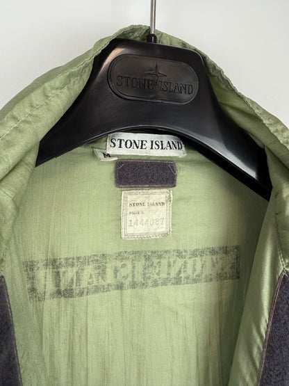 Giacca verde in Nylon Vintage 1988 Stone Island - Taglia M