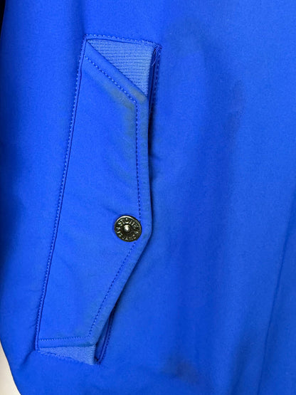Giacca Soft Shell-R blu con zip e cappuccio Stone Island - Taglia XL