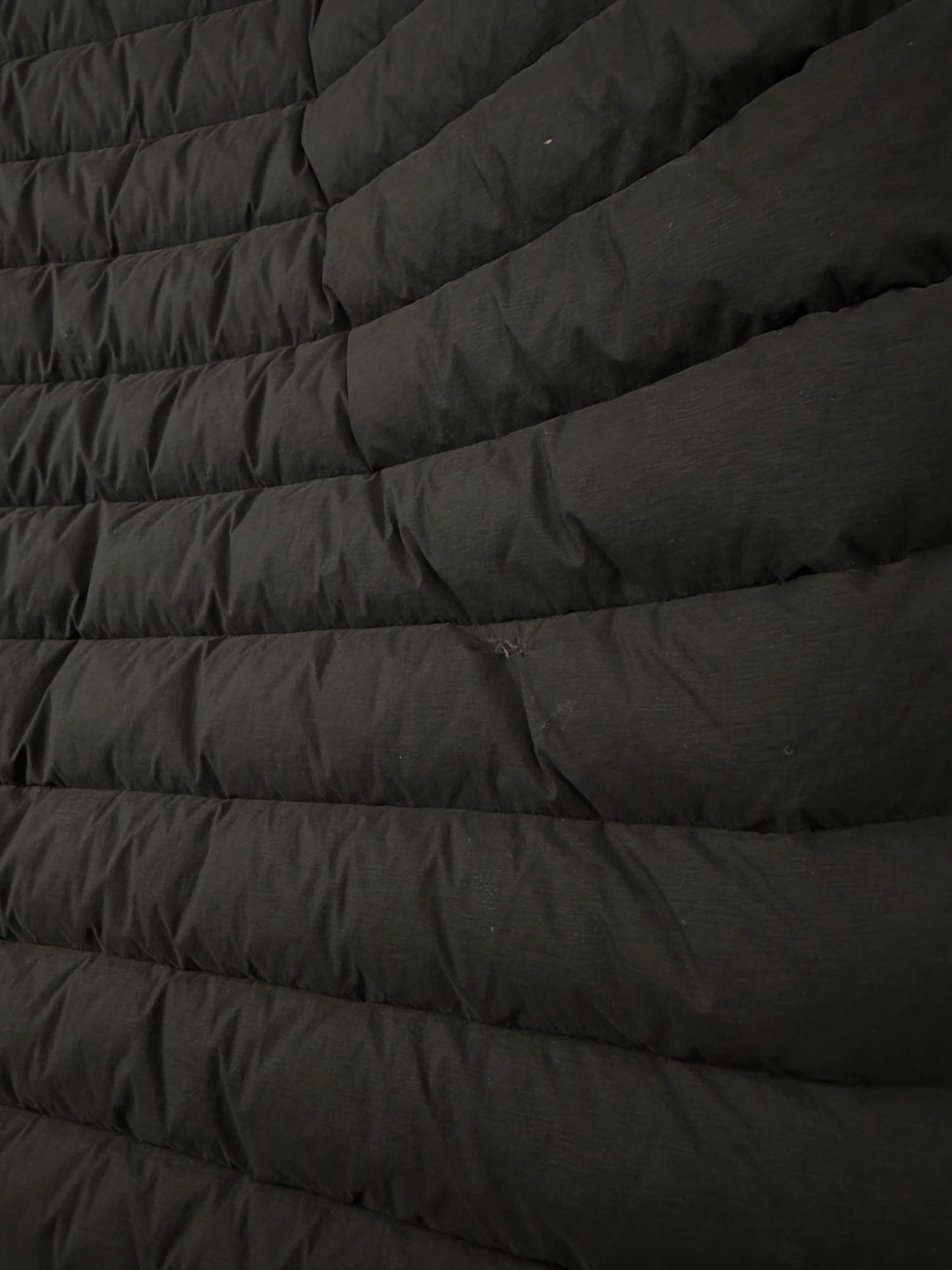 Giacca nera Loom Woven Down Chambers Stretch Nylon-TC Stone Island - Taglia M