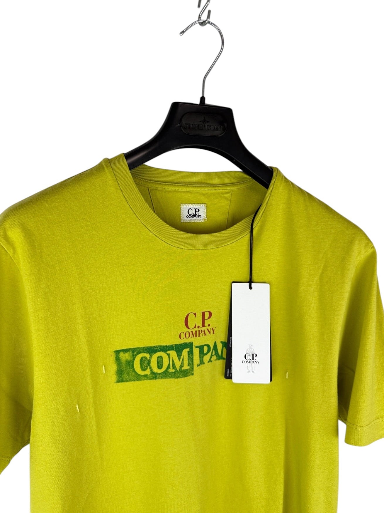 T-shirt verde C.P. Company (nuova con cartellino) - Taglia S