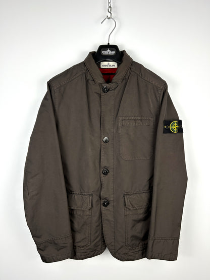 Giacca marrone David-TC Dutch rope liner Stone Island "30 anni" - Taglia M