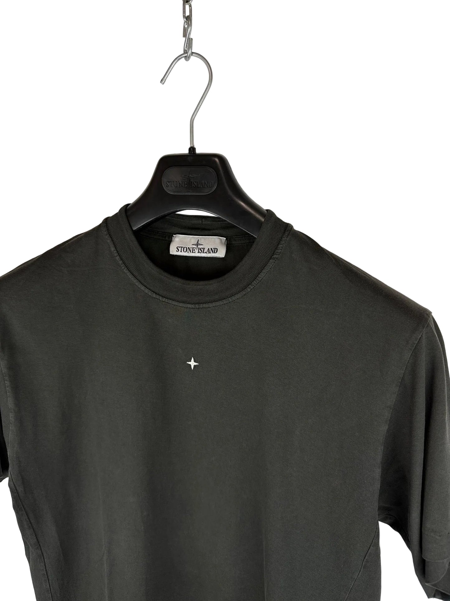 T-shirt nera Stellina Stone Island - Taglia S