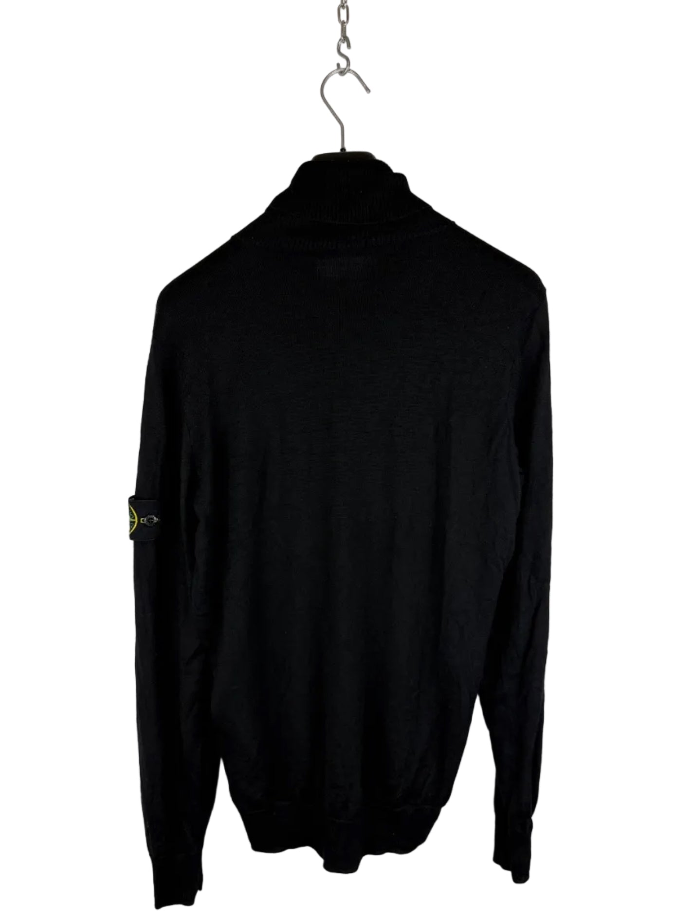 Maglione dolcevita nero Stone Island - Taglia S